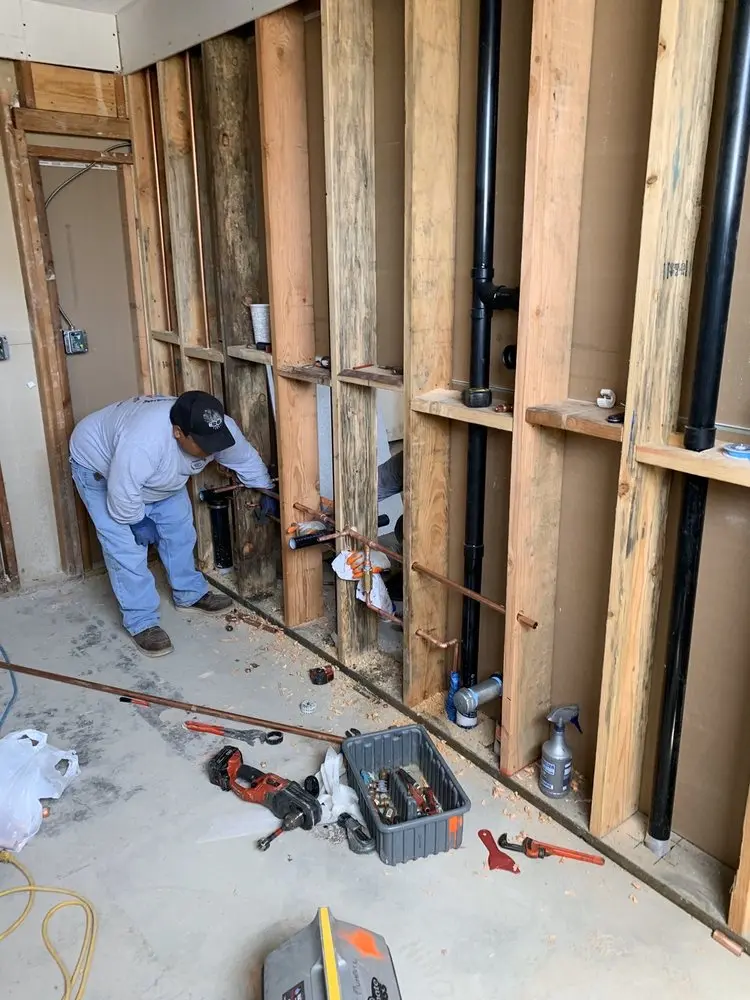 Commercial rough-in plumbing for Commercial Plumbing in Glenridge
